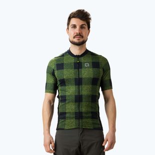 Pánský cyklistický dres Alé Scottish zelený L22133462